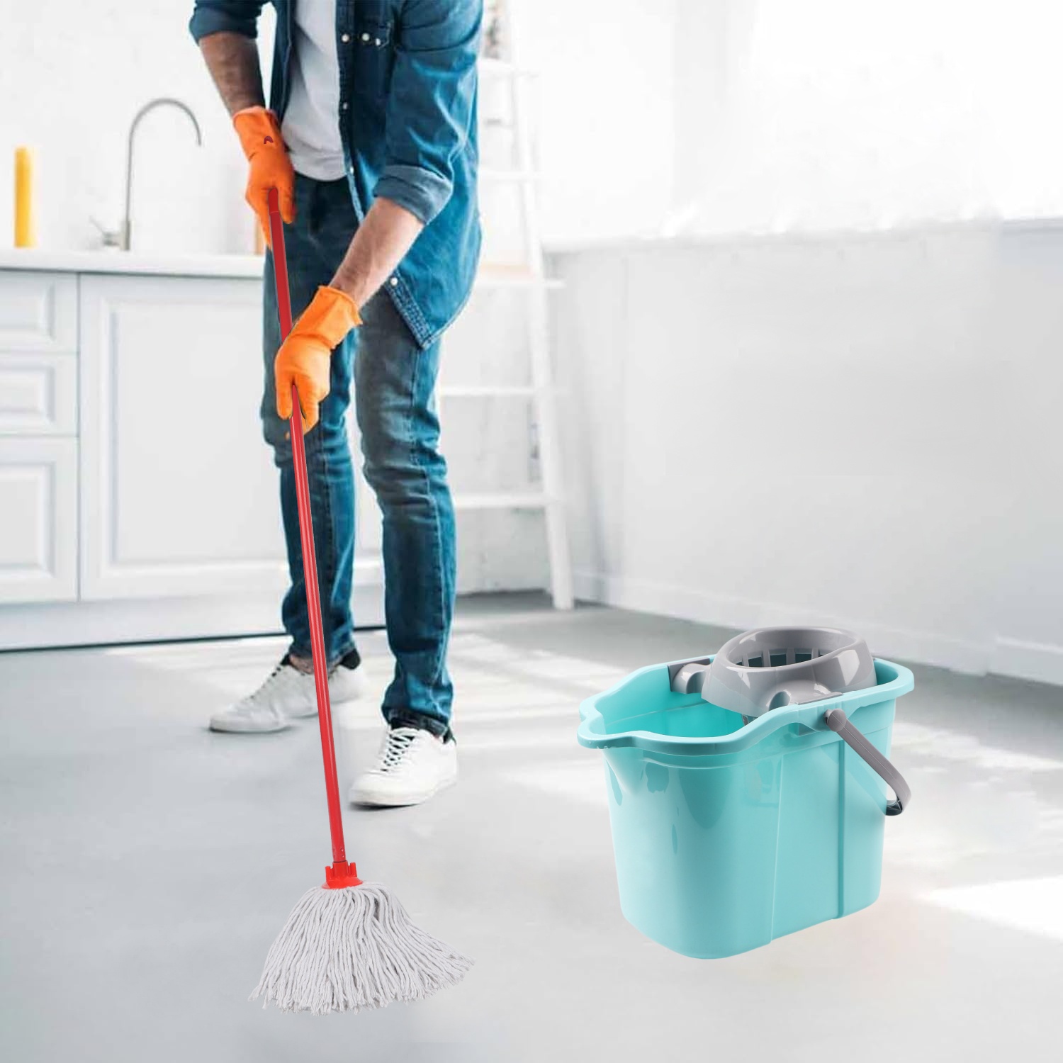 Microfiber Mop و Cotton Mop