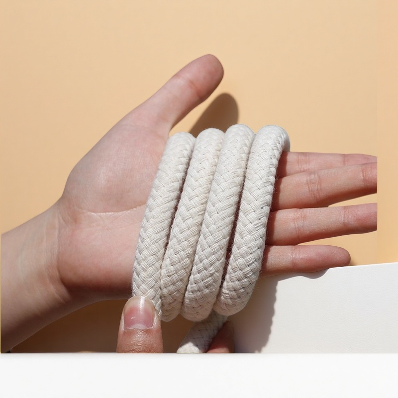 تطبيق الحياة حبل القطن DIY