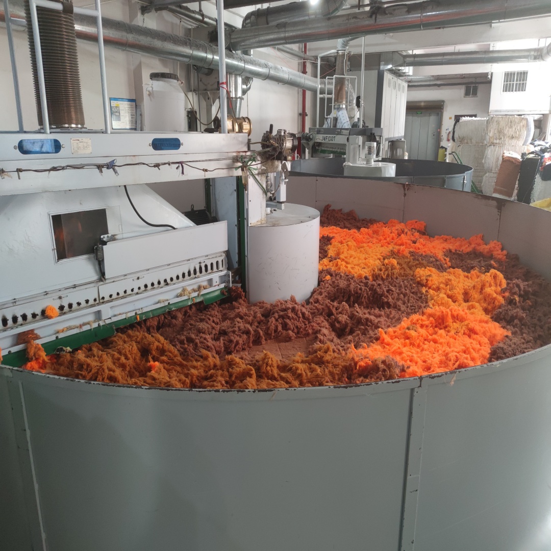 عملية إنتاج خيوط القطن