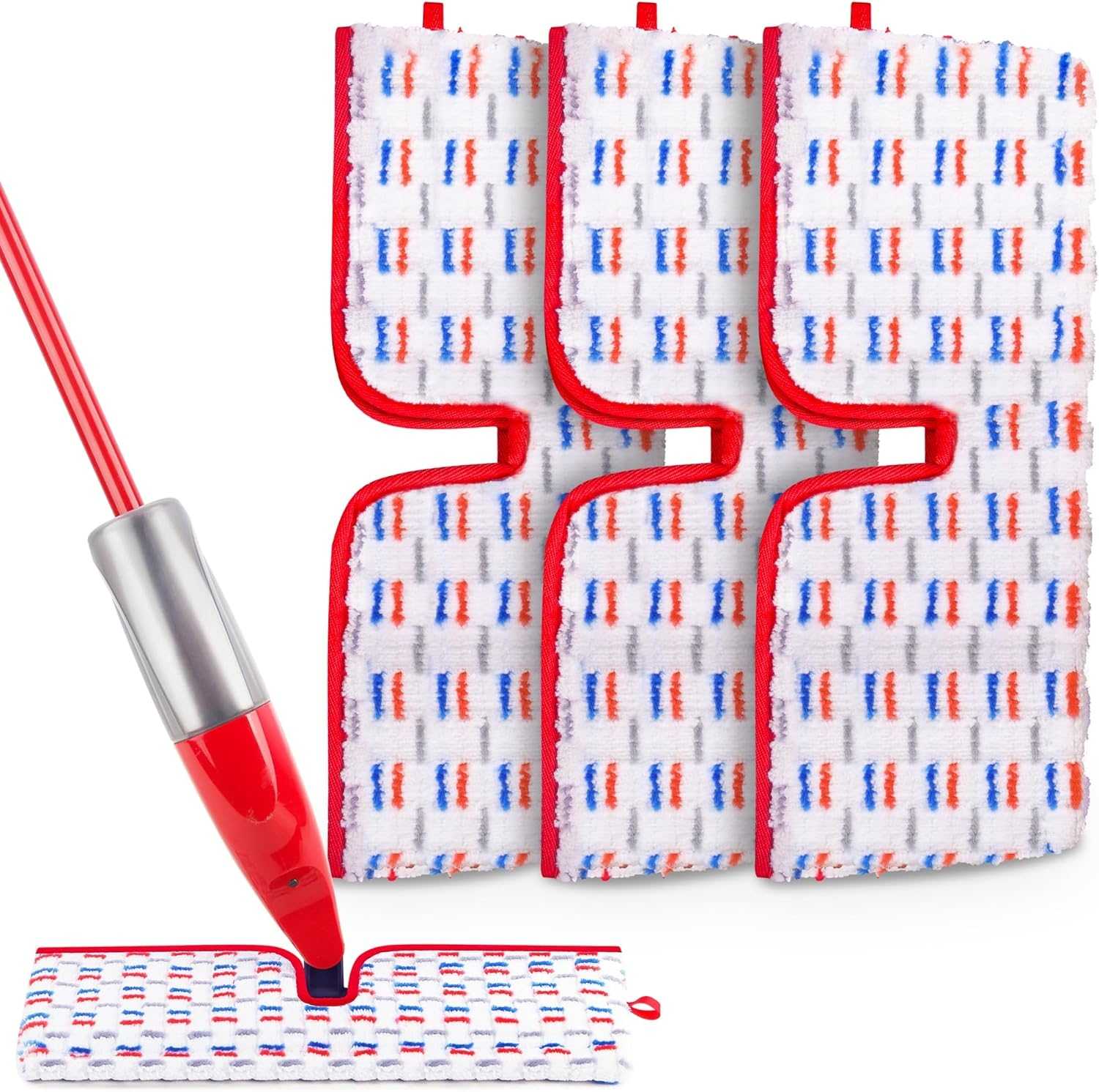 مخصصات الألياف الدقيقة Flip Flat Mop Pads