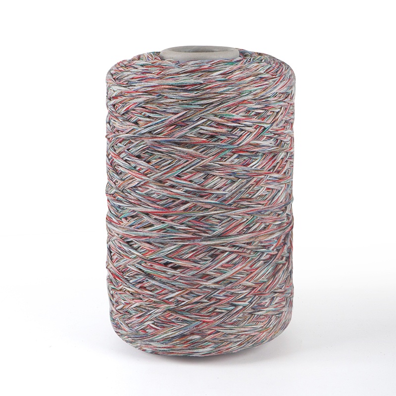 حبل قطني مخلوط بالألوان